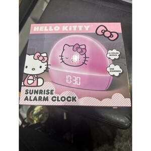 Hello Kitty sunrise alarm clock pink